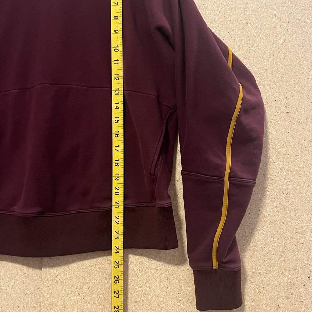 Lululemon Roksanda Face Forward Sweatshirt Women's Size Small Garnet Fools Gold - Picture 8 of 10